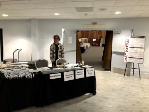 2022 Mid-America Organic Conference registration booth