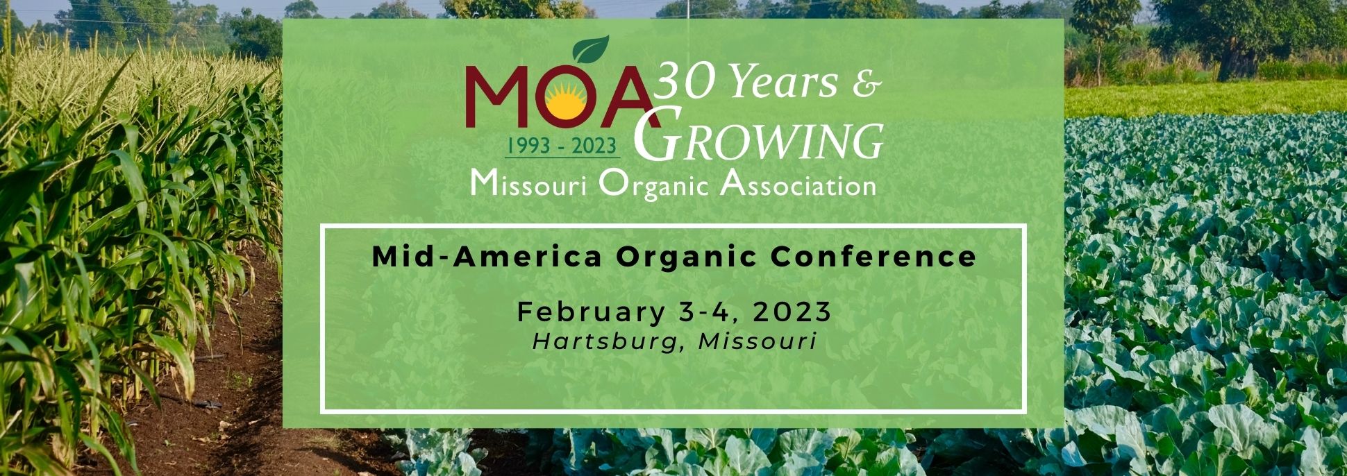 MOA 2023 Annual Organic Farming & Gardening Conference