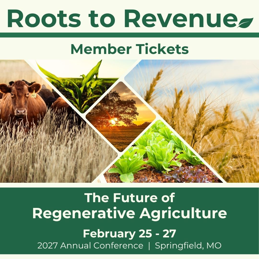 2027 Roots to Revenue Conference MEMBER TICKET