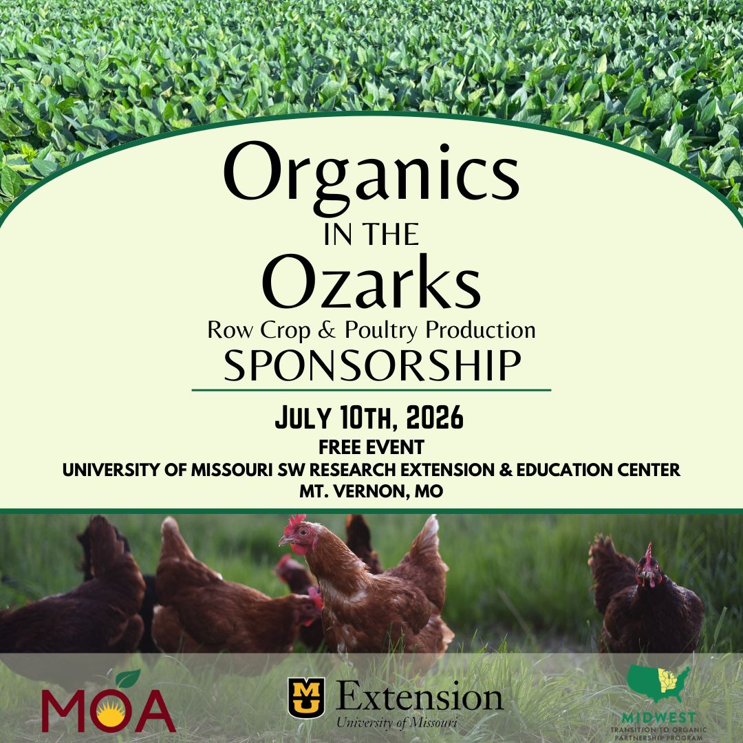 Organics in the Ozarks Sponsorship